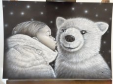 Voorschot dubbel portret